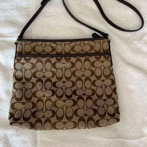 Authentic Coach crossbody bag.
